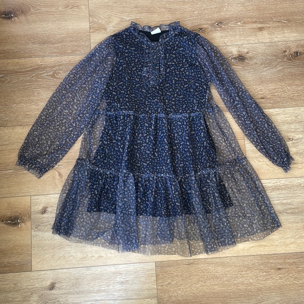 Zara flower dress (girl size 10) excellent conditions (like new)